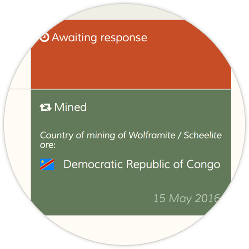 Mined in Angola and Democratic Republic of Congo